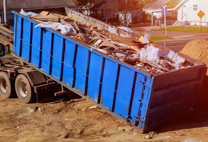 Travaux de recyclage bennes DIB France
