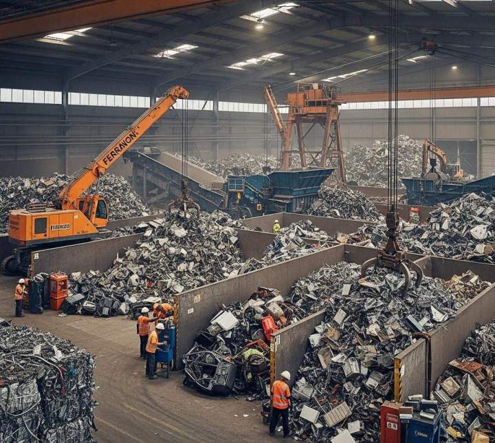 recyclage des métaux ferreux