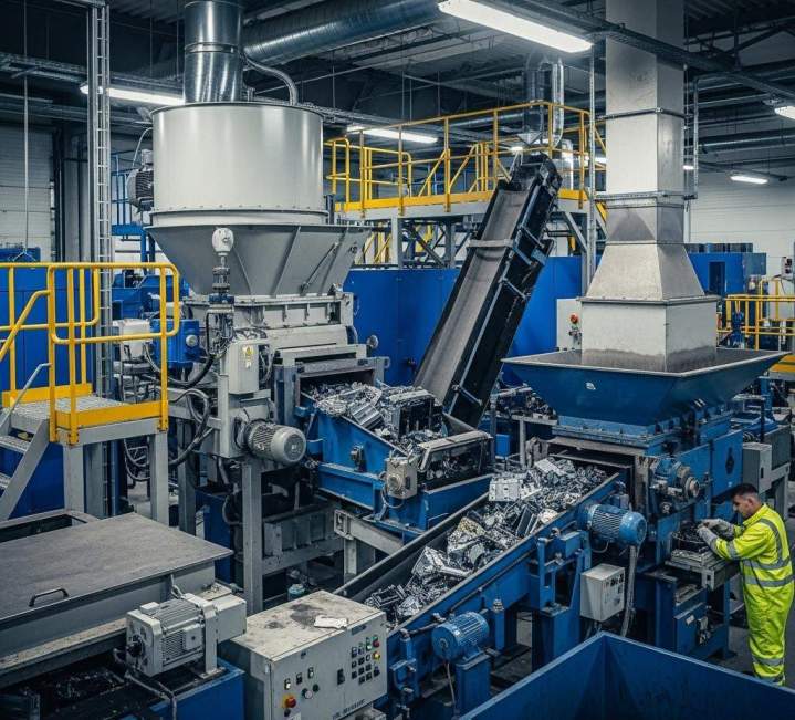 recyclage métaux électronique